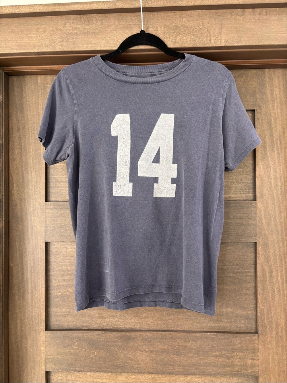 John Galt (Brandy Melville) women’s Navy Graphic Tee with '14'